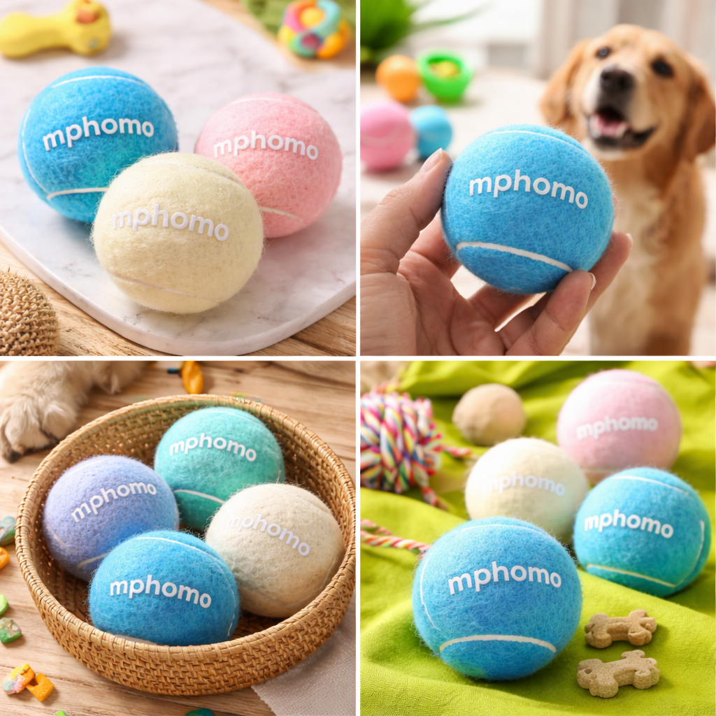 Mphomo BouncePlay Dog Balls (Set)
